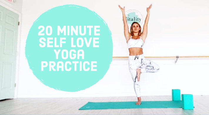 20 Minute Yoga Flow Practice for Self Love